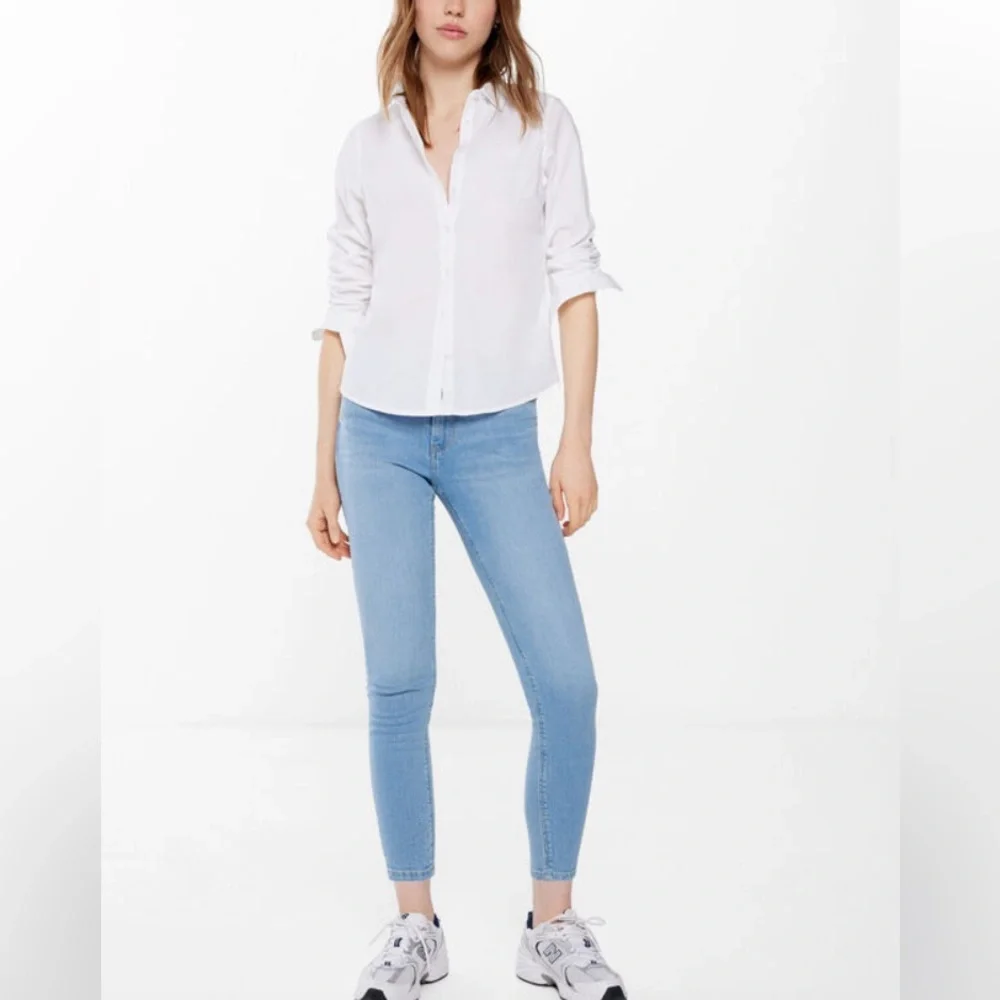 Springfield Slim Cropped Jeans - Picture 1 of 12